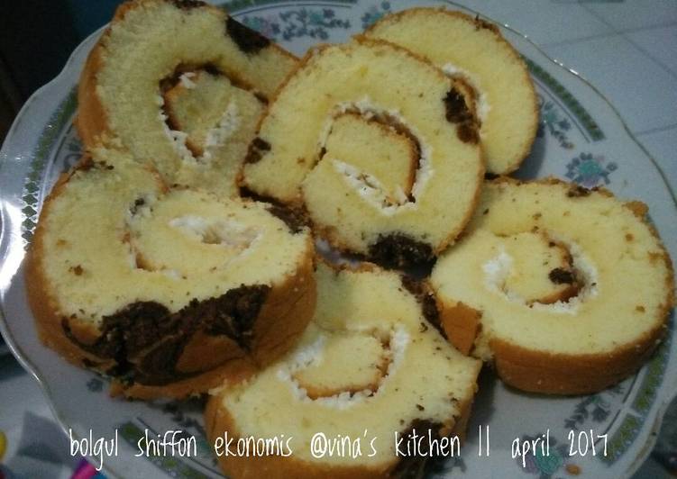 resep masakan Bolu gulung shiffon ekonomis