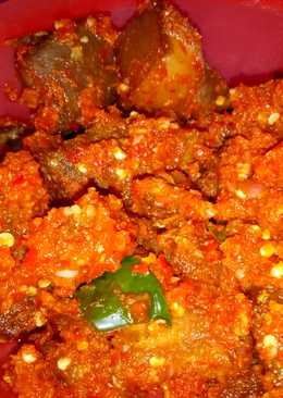 Daging B2 sambel