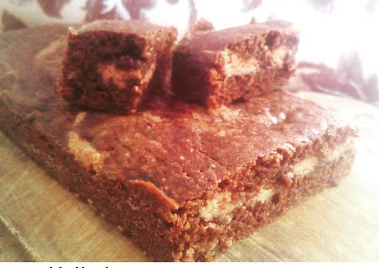 Resep Peanut butter brownies By tia_mamatia
