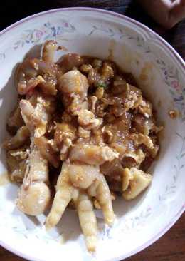 Seblak Makaroni Ceker kering