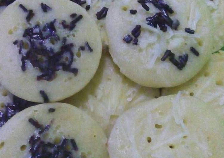 resep masakan Kue Pukis Cetakan Kue Cubit Irit Telur