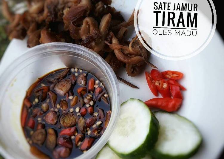 gambar untuk resep makanan Sate jamur tiram oles madu