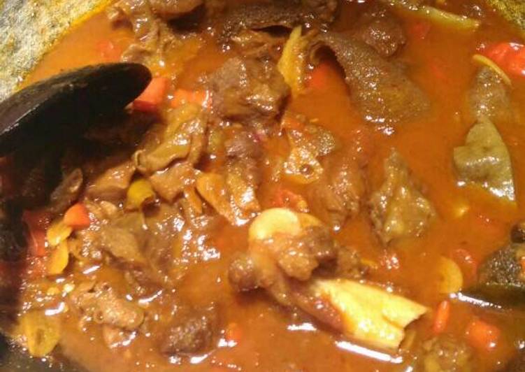 resep makanan Tongseng kambing??????