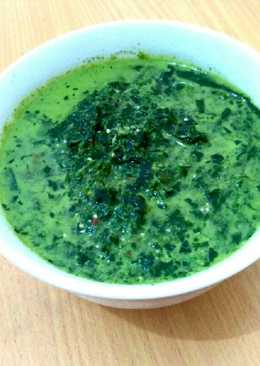 Sayur Daun Ubi Tumbuk