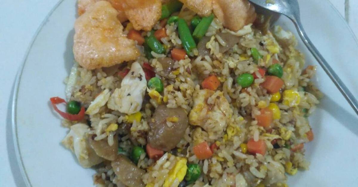 123 resep  nasi  goreng  ala  cina  enak dan sederhana Cookpad