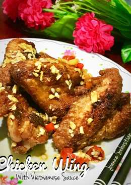 Chicken Wing With Vietnamese Sauce -Keto #ketopad_cp_ekitchen