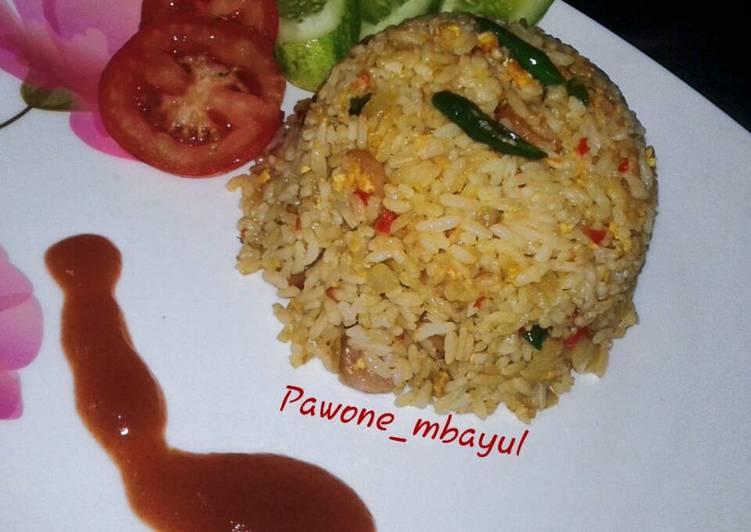  Resep  Nasi  Goreng  Sosis Simple  oleh Pawone mbayul Cookpad