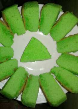 Chiffon Pandan Tepung Beras