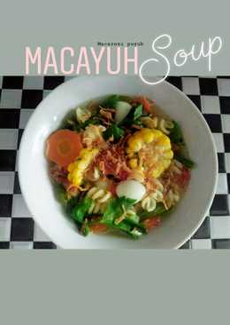 Macayuh Soup (Macaroni Puyuh)