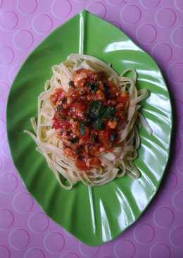 Spaghetti Ayam Simpel