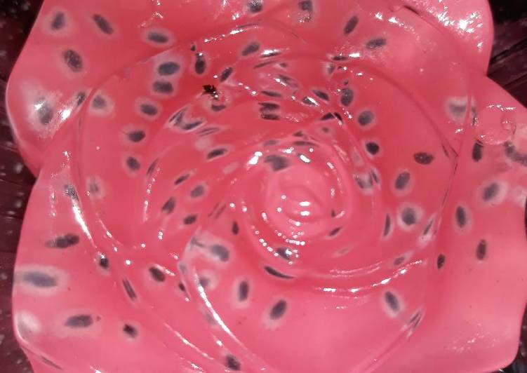 resep lengkap untuk Agar-agar selasih cantik