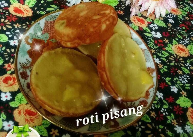 cara membuat Roti Pisang Banjar (Bingka Pisang)