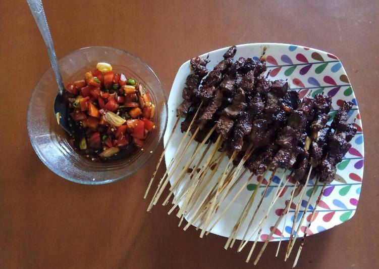 Resep Sate Maranggi Andalan #KitaBerbagi Kiriman dari Desvia Pyon