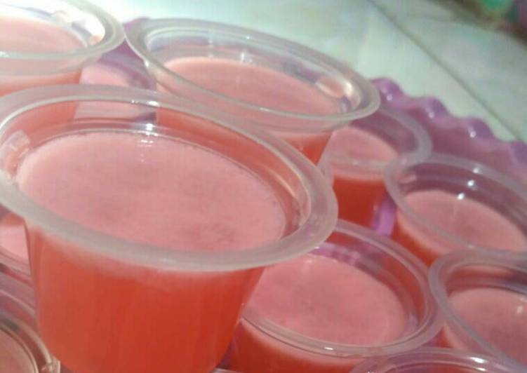 gambar untuk resep Agar agar swallow santan