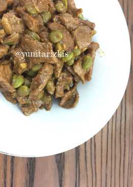 Tumis Daging Edamame