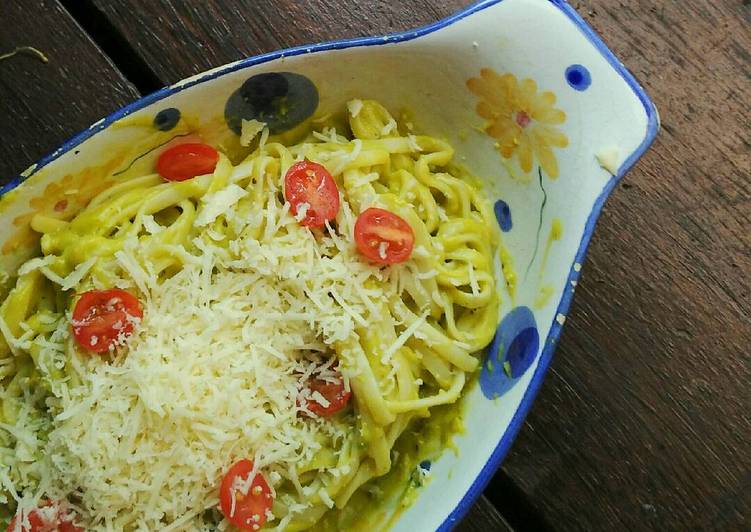 resep masakan Creamy Avocado Pasta