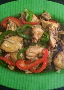 Ayam kecap paprika