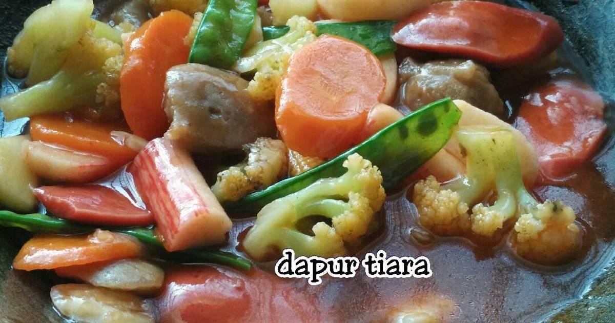 Resep Ayam Jamur Kancing Lada Hitam - Resepi FF