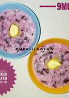 Bubur Beras Putih, Nila, Bayam Merah (MPASI 9bln)