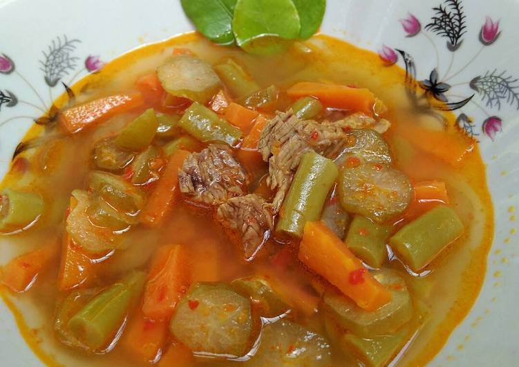 Resep Asem-asem daging Kiriman dari Retno D