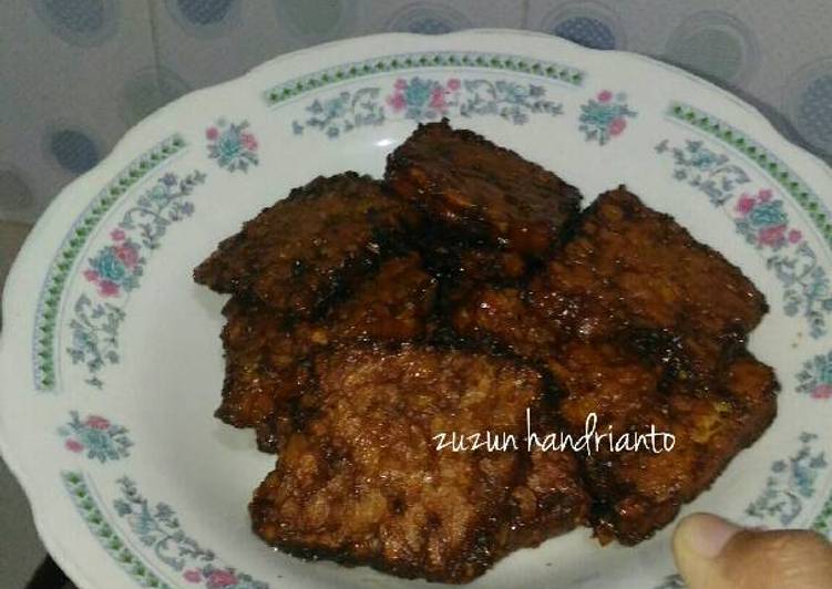 Resep Tempe bacem Solo Kiriman dari Zuzun Handrianto