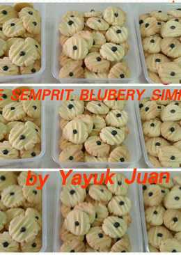 Kue Semprit Garbu Blubery Simple