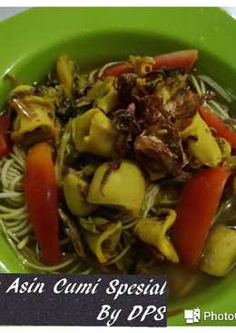 Mie Asin Cumi Spesial