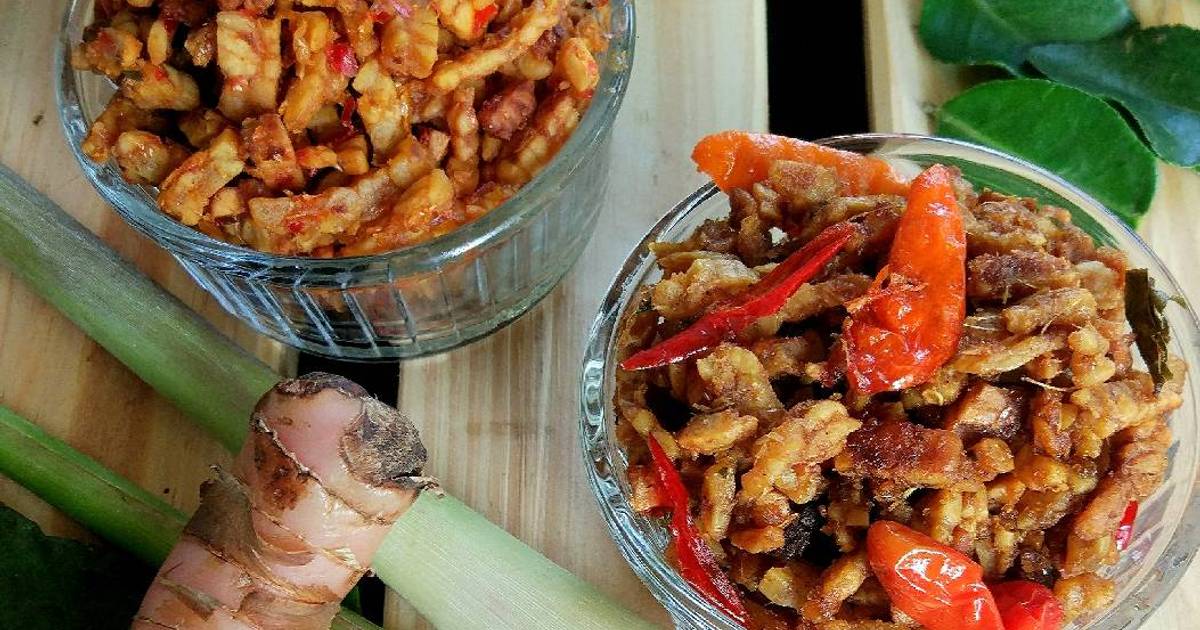 30 resep tempe kering balado  enak dan sederhana Cookpad