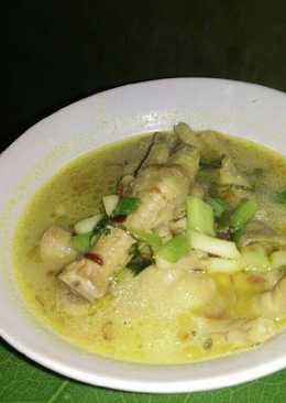 Soto ayam ceker