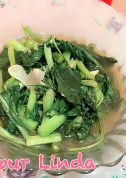 Tumis Sayur Bayem dan Kailan