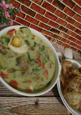 Soto ayam telur asin. #Ketopad_cp_Aneka soto