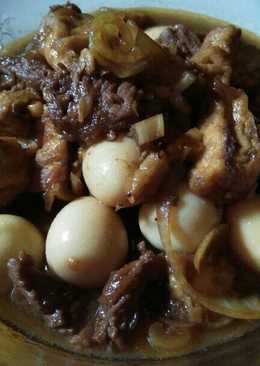 Semur puyuh daging