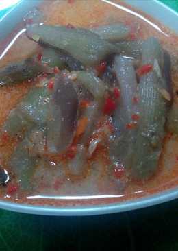 Daun talas masak santan ndess