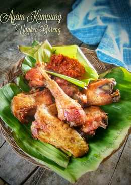 Ayam Kampung Ungkep Goreng