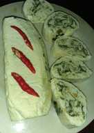 Pepes tahu bayam, wortel