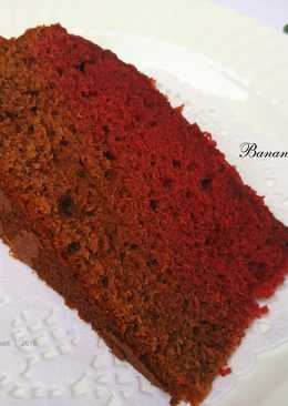 Banana Red Velvet Cake