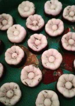 Putu ketan hitam simple