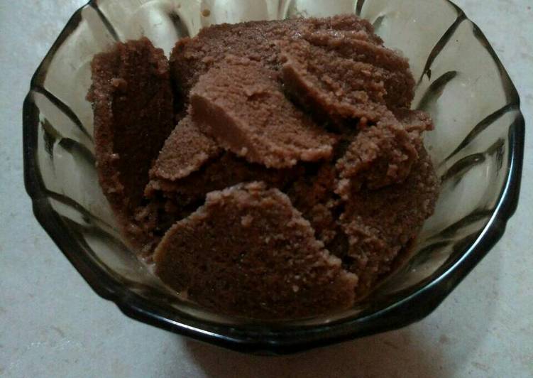 resep lengkap untuk Es Krim Coklat Tanpa Telur Tanpa Pengembang