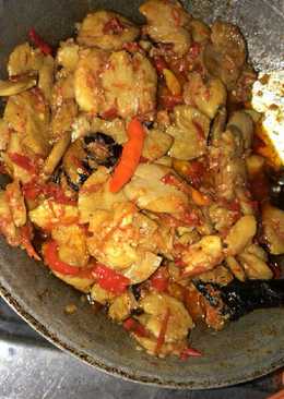 Balado jengkol pedas