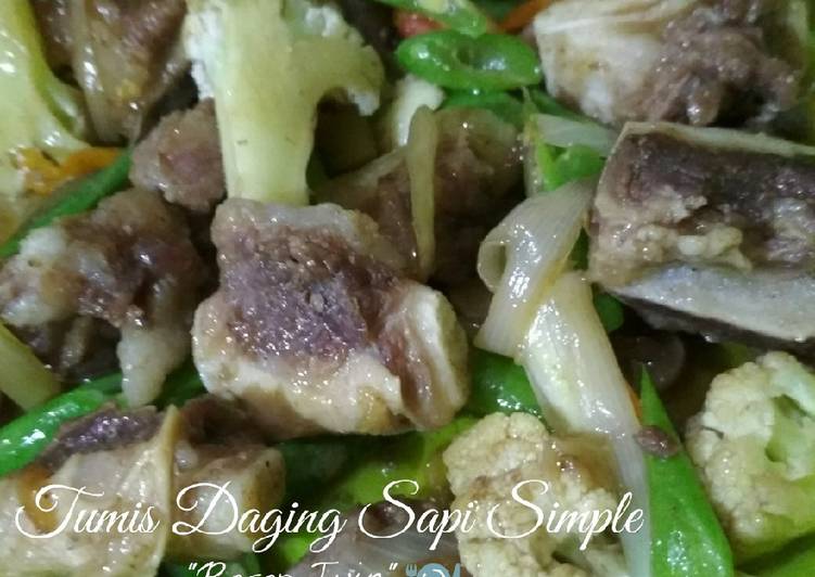 Resep Tumis Daging Sapi Simple Karya Ririn Eka Fitri