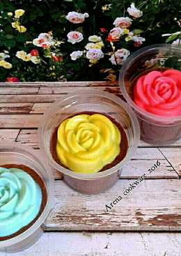 Puding coklat susu