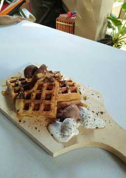 Waffle Bahan Simple~