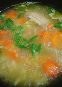 Sup ayam sayur #bikinramadanberkesan