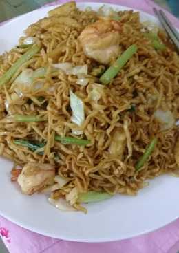 Mie goreng bangka