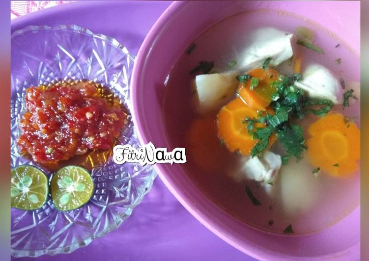 resep masakan Sop Ayam Kuah Bening