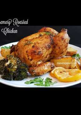 Rosemary Roasted Chicken (Ayam Panggang Rosemary & TIPS oke!)