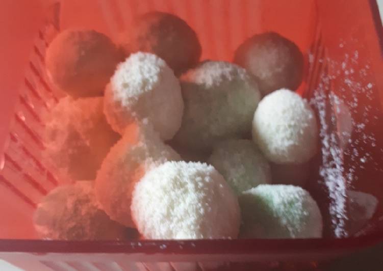 gambar untuk resep makanan Bola bola susu tanpa mixer, tanpa panggang