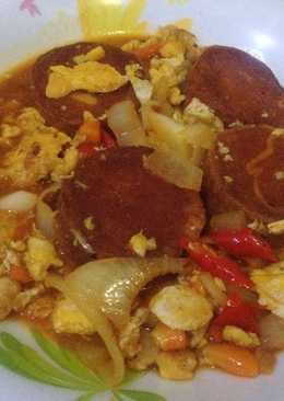 Rolade Ayam & Telur Asam Manis Pedas #SeninSemangat