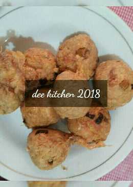 Bola bola tempe isi telor puyuh