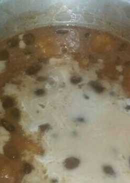 Kolak pisang kolangkaling *enau*